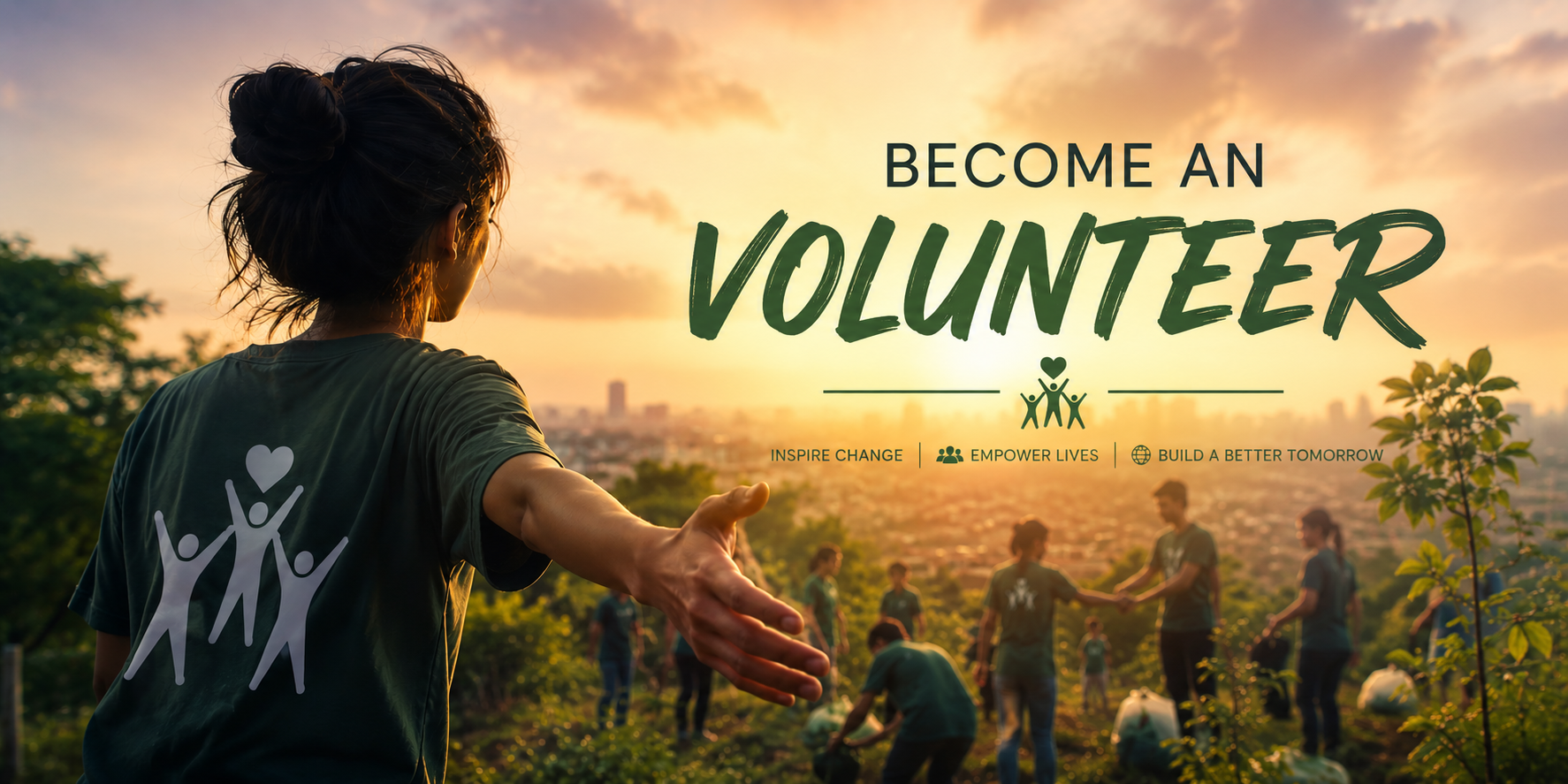 Become a Volunteer with us